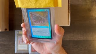 My Best Vintage MTG Grading Submission Return  Beckett BGS TCG Blind Reveal [upl. by Gahl560]