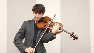 Paganini Caprice 24 on Viola [upl. by Attenad]