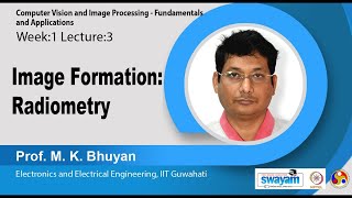 Lec 3  Image Formation Radiometry [upl. by Naliorf]