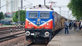 Most Beautiful Liveried Locomotive By ERODE  25th ELS ERODE [upl. by Allesor]