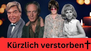 Traurige Nachrichten Diese 4 berühmten Prominenten sind in der letzten Woche verstorben [upl. by Sawyer]