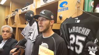 Chris Sale quotThis is us rebelling against BSquot [upl. by Houghton]