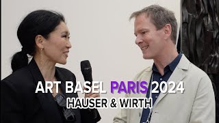 Hauser amp Wirth  Art Basel Paris 2024 [upl. by Notgnirra]