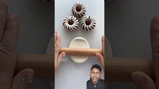 Beautiful pastry art tutorial food pastry chocolate pastery pastryart shorts [upl. by Imot]