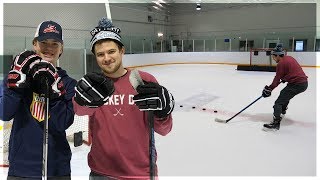 REAL LIFE NHL ALLSTAR COMPETITION [upl. by Yemarej]