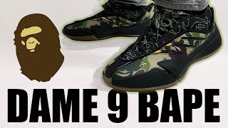 Finally a collab Ive been waiting for DAME 9 x BAPE collab [upl. by Rhodie]