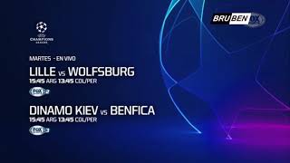 Lille vs Wolfsburg  Dinamo Kiev vs Benfica  UEFA Champions League 2122 Promo [upl. by Hobbs451]