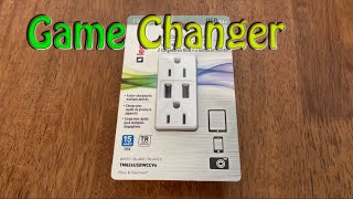 Legrand 2 USB Charger and 2 Outlet Install DIY [upl. by Ataynik]