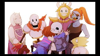 【手描きUNDERTALE】Ｇルートのサンズが主人公っぽい動画【アニメＯＰ風】 [upl. by Dawes803]