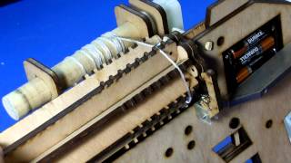 RBMG Rubber Band Machine Gun Prototype [upl. by Dagny]