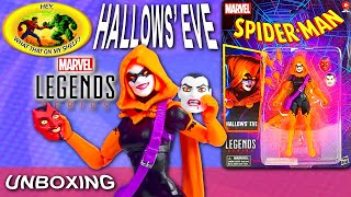 UNBOXING  Marvel Legends  HALLOWS EVE  Hasbro  Action Figure  Janines Finger Of Sym Magic [upl. by Ahtelahs]