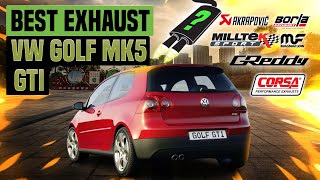 MK5 Golf Exhaust Sound VW GTI 🔥 ModifiedReviewStraight PipeMilltekAccelerationHornetMods [upl. by Nosrettap]