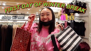 FIRST DAY OF WINTER BREAK 🛍 shop w me  Vlogmas Day 18 [upl. by Stryker]