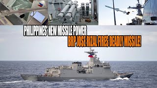 quotBRP JOSE RIZAL UPGRADE CSTAR MISSILE  PHILIPPINE NAVY MISSILE TESTquot [upl. by Rezeile]