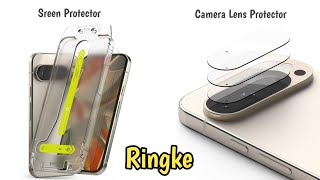 Ringke Tempered Glass Screen Protector and Camera Lens Protectors for Pixel 9 Pro XL [upl. by Ahseram57]