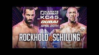 LUKE ROCKHOLD KNOCKS OUT JOE SCHILLING  Karate Combat 45 [upl. by Joya]