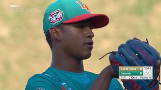 LLBWS 2016  Game 23  AP vs LA Seoul South Korea vs Aguadulce Panama  LLWS16 [upl. by Namhar]