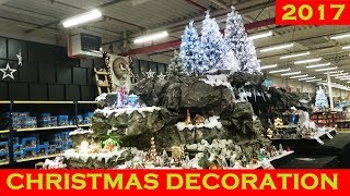 KERSTDORP 2017 VAN CRANENBROEK IN BUDEL HOLLAND  CHRISTMAS DECORATIONS IN A DUTCH HOME DEPOT [upl. by Leeanne]