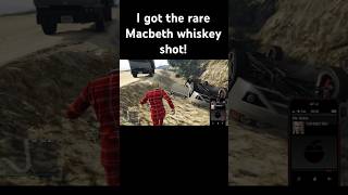 I got the rare macbeth whiskey shot gta gaming rare macbeth [upl. by Gina]