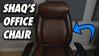 Shaquille ONeals Zethus Executive Chair Review [upl. by Notlrahc14]