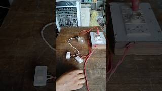 Two Way Switch Ki wiring Karke Test Kiya He Two Way Switch Wiring Ki Testing shorts viral [upl. by Yffat]