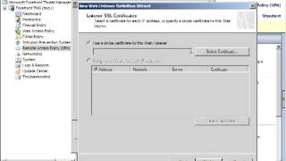 Configure SSTP in Threat Management Gateway [upl. by Ydniahs213]