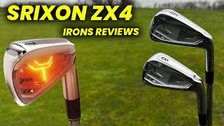 SRIXON ZX4 IRONS REVIEWS InDepth Review of Srixons GameImprovement Model [upl. by Wieren]