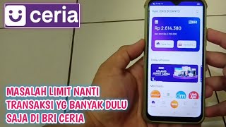 JANGAN BERHENTI PAKAI BRI CERIA KALAU INGIN NAIK LIMIT [upl. by Ainelec]