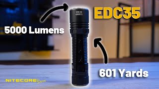 Most Powerful Compact EDC Tactical Flashlight Yet  Nitecore EDC35 Full Review [upl. by Melina]