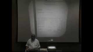 Greenwald 2010 Lectures Lecture 5 [upl. by Elamor]