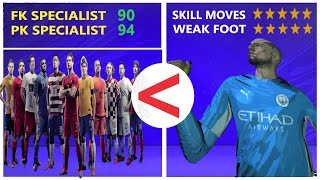 Best Striker Build  FIVE STAR Skill Moves amp Weak Foot  SET PIECE Specialist  FIFA 22 Career Mode [upl. by Filmore]