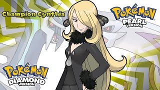 Pokémon Diamond Pearl amp Platinum  Champion Cynthia Encounter Music HQ [upl. by Auria993]