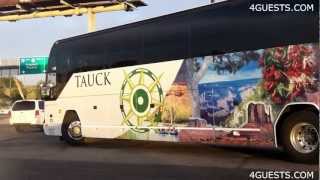 TAUCK USA TOUR BUS  VIA TRAILWAYS [upl. by Glenn618]