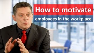 How to motivate employees in the workplace  Extrinsic motivation vs intrinsic motivation [upl. by Ilrac]