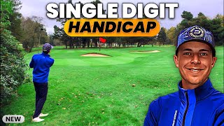 What Single Figure Handicap Golf Looks Like in Autumn… Every Shot [upl. by Yarled]