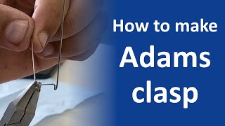 How to make Adams clasp By Ali Ramadan Elgzzar [upl. by Atalanti477]