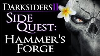 Darksiders 2  Side Quest Hammers Forge Walkthrough  Omega Blades [upl. by Aeiram]