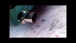 280z L28ET Swap 3 Inch Exhaust [upl. by Christin]