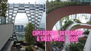 CAPITASPRING SKY GARDEN amp GREEN OASISJUNE 2023 [upl. by Aniat]