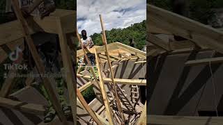 Board Installation woodwork framework carpentry shortsvideo [upl. by Rosalind]