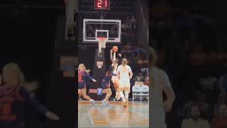 Ruby Whitehorn scores a basket  Tennessee Lady Volunteers Basketball vs CarsonNewman [upl. by Atlas]