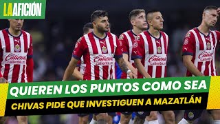 Chivas irá por el triunfo sobre la mesa por posible alineación indebida de Mazatlán [upl. by Ellimak134]