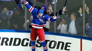 Derek Stepan Scores in Game 7 Overtime to beat the Capitals [upl. by Nassi]