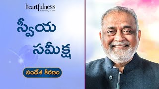 Self Introspection  Daaji  Heartfulness Telugu [upl. by Lenoil]