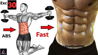 30 Exercises for Ripped Six Pack Abs  Ultimate Mens Workout 🏋️💪 exercise gym [upl. by Baggs]