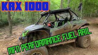 KRX 1000 MFN Performance Fuel Rail  Info and Install [upl. by Ayoras]