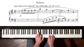 Ravel Prelude in A minor  Paul Barton FEURICH piano [upl. by Megan]