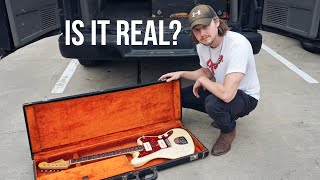 Rare Vintage Fender Guitar found in Fort Worth Texas [upl. by Kataway]