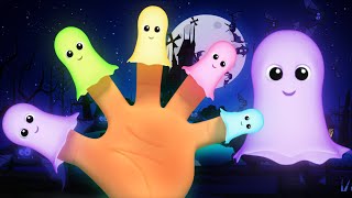 ghost finger family  nursery rhymes  kids songs  3d rhymes [upl. by Jakoba385]