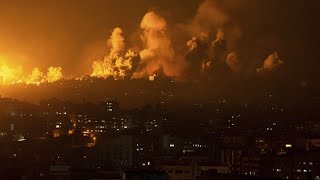 Israel ha bombardeado tras declarar la guerra cientos de objetivos de Hamás durante la noche [upl. by Resarf]